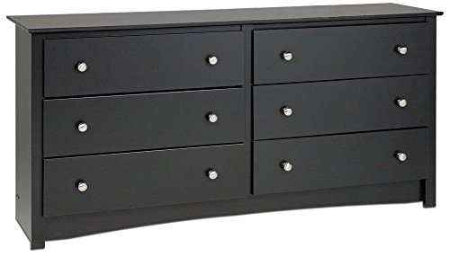 Best seller Black Sonoma 6 Drawer Dresser