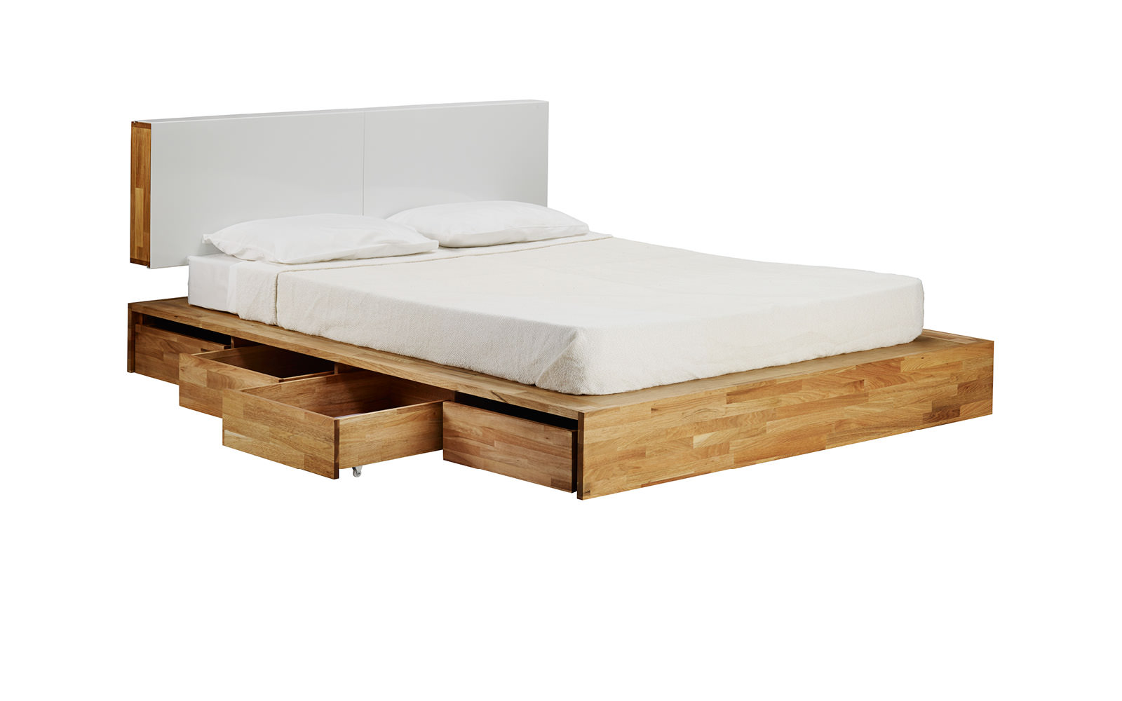 platform bed with storage