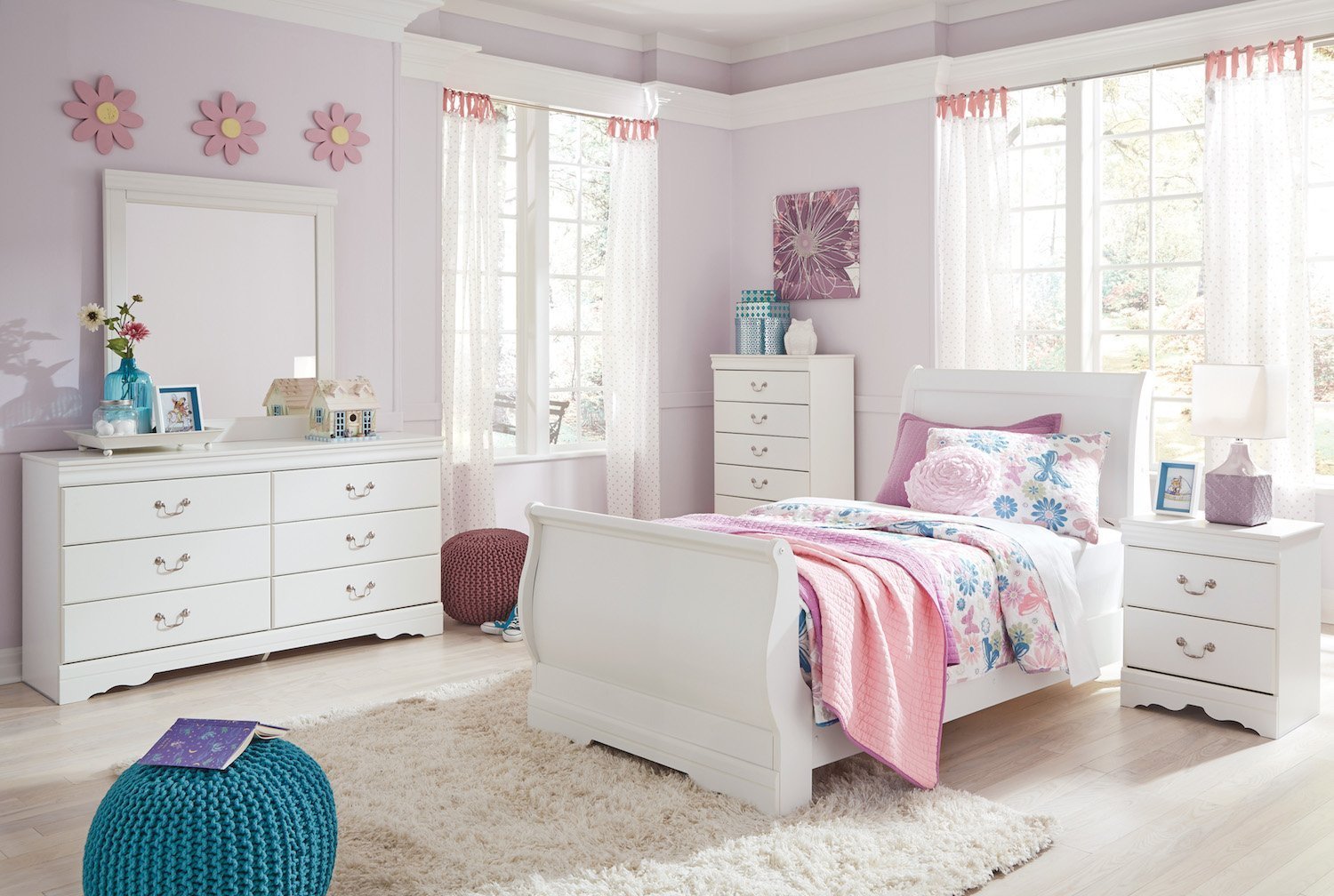 Ashley Sleigh Bedroom Set
